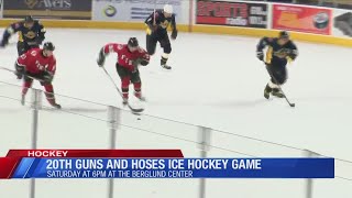 20th annual Guns and Hoses hockey game is this Saturday [upl. by Caylor]