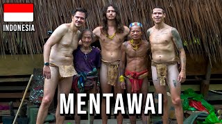 LIVING 5 DAYS With MENTAWAI TRIBE In INDONESIA Part 3 [upl. by Atelokin]