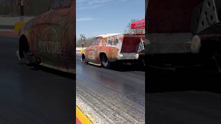 JunkyardStudeRacing such a cool machine turn the volume up automobile dragracing studebaker [upl. by Enahc]