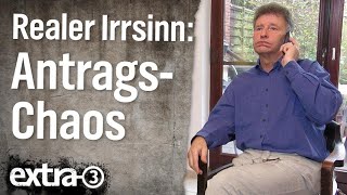 Realer Irrsinn AntragsChaos bei der Bahn  extra 3  NDR [upl. by Santos]