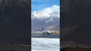 Landing at Skardu Airport Pakistan [upl. by Collbaith]