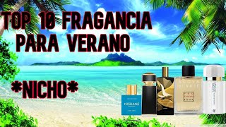 Top 10 Fragancias para Verano Nicho [upl. by Eahsed]