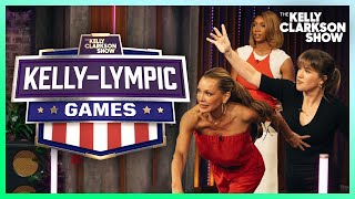 Vanessa Williams vs Kelly Clarkson Shot Put Kellylympic Games [upl. by Lyman923]