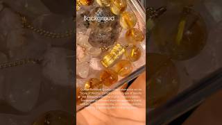 ✨RUTILATED QUARTZ✨ crystal wealthy rutilatedquartz moneytips crystalstores 부자되는법 성공비결 [upl. by Aleta]