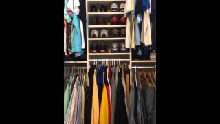 Reachin closet organization [upl. by Lucky]