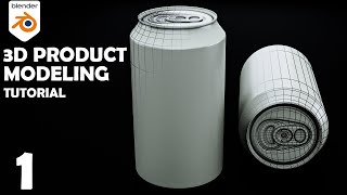 Blender Tutorial Make Your First 3D Product Animation  Modeling  Part 1 [upl. by Burg895]