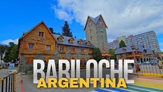 Walking in BARILOCHE 4K  Walking around the center of Bariloche Argentina bariloche walk [upl. by Schiro]