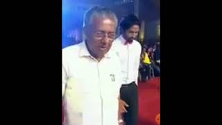 Pinarayi vijayan mass entry [upl. by Atsirc492]