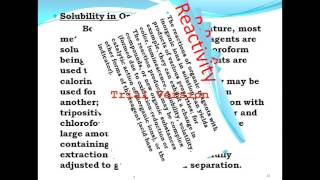 ORGANIC REAGENTS USED IN INORGANIC ANALYSIS [upl. by Liman146]