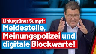 Meldestelle aus linksgrünem Sumpf Die Gleichschaltung geht weiter Stephan Brandner  AfDFraktion [upl. by Hamimej]