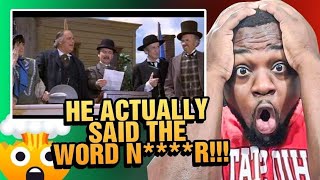 Blazing Saddles quotthe new sheriff scenequot Reaction [upl. by Eyatnod]