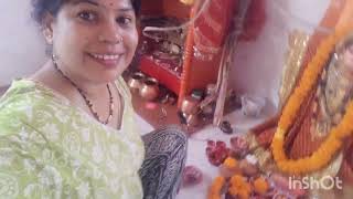 laxmipooja 🚩🙏vlogmaiya ka shrigaarkese bnate h hum mata laxmi🙏🚩 [upl. by Hanford902]