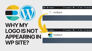 Why My Logo Is Not Appearing in WordPress Solution for Image Square Icon Error 😬 [upl. by Kostival]