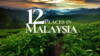 12 Beautiful Places to Visit in Malaysia 🇲🇾  Best Tourist Attractions in Malaysia [upl. by Ardnazxela]