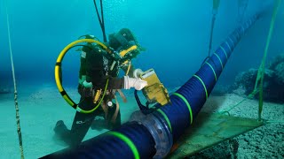 Inside the Extreme Life of Divers Repairing Billion  Underwater Cables [upl. by Nathanil44]