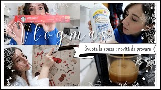 Vlogmas 2  Svuota la spesa Esselunga  Novità da provare 📌 [upl. by Gough]