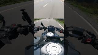 Yamaha MT07 with a disgusting exhaust sound in the twisties mt07yamaha yamahamt07 [upl. by Cyrano723]