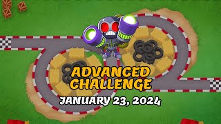 BTD6 Advanced Challenge  Kartsndarts  January 23 2024 [upl. by Netsua716]