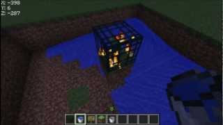 Minecraft Water Elevator Mob Trap Tutorial [upl. by Huang882]