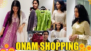 ONAM SHOPPING AND OUTING 🤩  ഓണക്കോടിയും കറക്കവും ❤️ [upl. by Ttoille]