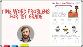 Solving Time Word Problems See 1st Graders Ace These Questions Kids Academy [upl. by Nyllaf]