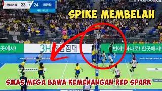 DETIK DETIK KEMENANGAN MEGAWATI HANGESTRI RED SPARK VS HYUNDAI HILLSTATE V LEAGUE 2024 [upl. by Eiuqnom202]