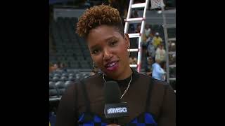 Monica McNutt on 45 Knicks “Starters look gassed” [upl. by Jesse]