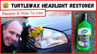 TurtleWax Headlight 2 in 1 Cleaner amp Sealant Review How To Restore Car Headlights [upl. by Daryl865]