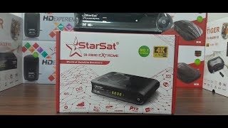 STARSAT SR200HD EXTREME 4K Digital Satellite Receiver l Unboxing Feature Detail l UrduHindi [upl. by Celin569]