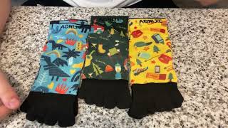 Full Review of the bysock Toe Socks [upl. by Johppah]