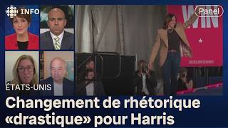 Panel américain  une fin de campagne difficile pour Kamala Harris [upl. by Cybil943]