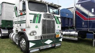 1983 Freightliner Cabover At Clifford Truck Show 2024 [upl. by Olmsted3]