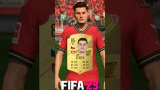 🇨🇿 PATRIK SCHICK fifa evolution 1724 shorts eafc24 fc24 fifa schick roma leverkusen [upl. by Perla]