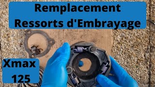 Comment Remplacer les Ressorts dEmbrayage dun Yamaha Xmax 20062020 Tuto n°17 [upl. by Dleifrag]