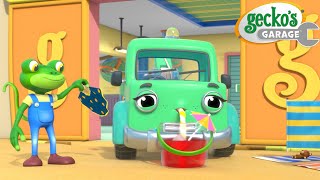 Tilly Tow Truck is Sick  Geckos Garage  Cartoons For Kids  Toddler Fun Learning [upl. by Procter]