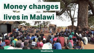 Large cash transfers to Malawians in poverty  GiveDirectly [upl. by Atiloj]