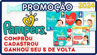 PROMOÇÃO PAMPERS GRÁTIS 2024  O QUE VOCÊ PRECISA SABER 🧐 [upl. by Mcnair]