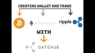 Creating Wallet and Trading with Gatehub [upl. by Betsey]