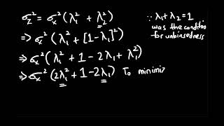 Efficiency of Generalized Estimator  Part B  Dougherty Review Chapter  Econometrics [upl. by Yrellav]