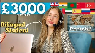 How I make money by speaking different Languages  Translating with No Experience [upl. by Servetnick375]