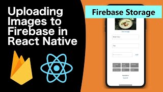 React Native Firebase Storage Tutorial for Upload files and images to Firebase Storage [upl. by Yerffoej202]