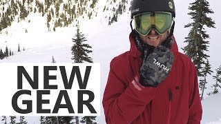 Snowboard Gear Update  Volcom Jacket Howl Mittens Gnarly Facemask Electric Goggles [upl. by Eelamme]