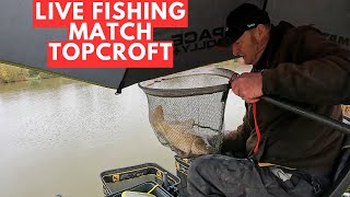 Live Fishing Match Topcroft Lakes NR35 2BU matchfishinguk [upl. by Nakeber]