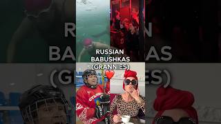 RUSSIAN BABUSHKAS grannies 💪❤️🇷🇺 russia travelrussia fyp viralvideo granny [upl. by Charlet]