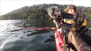 Spilt Milt Short Lake Merwin Kayak Kokanee [upl. by Elma]