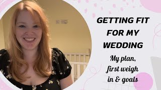 Starting my weight loss journey  How I plan on losing 40 pounds for my wedding  Weigh in [upl. by Etnovaj]