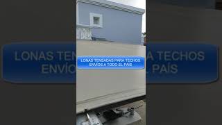 lonas tensadas para techos [upl. by Beitnes]