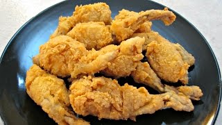 Fried Frog Legs  Extra Crispy Recipe  PoorMansGourmet [upl. by Pasho935]