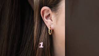 Which style hoops would you pick jewelry goldhoopearrings earrings [upl. by Eeramit]