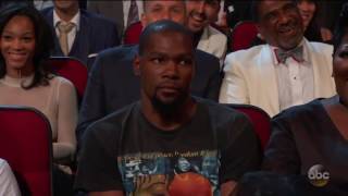 Peyton Manning ESPYS Kevin Durant joke  espy awards 2017 [upl. by Thorndike]